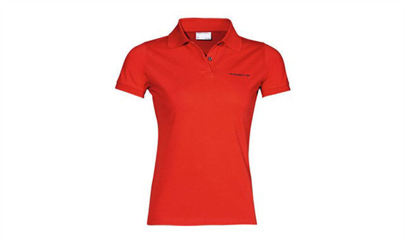 Kadın Kırmızı Polo Tshirt resmi