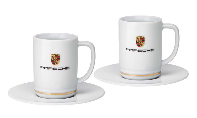 Porsche Kahve Fıncanı Beyaz resmi