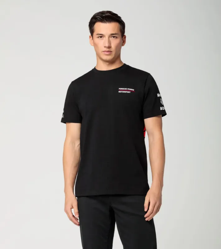 Penske Erkek Tshirt Siyah-4