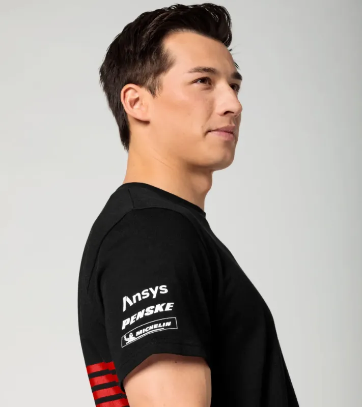Penske Erkek Tshirt Siyah-7