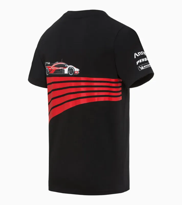 Penske Erkek Tshirt Siyah-1