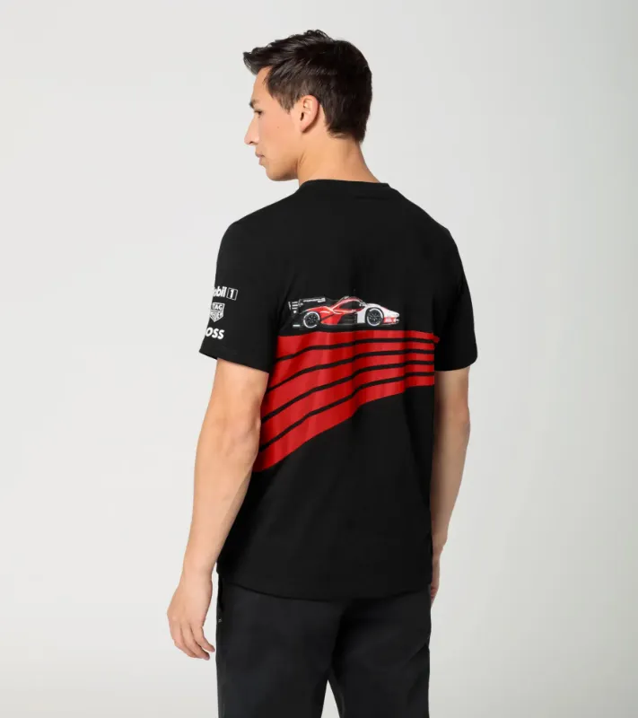 Penske Erkek Tshirt Siyah-2