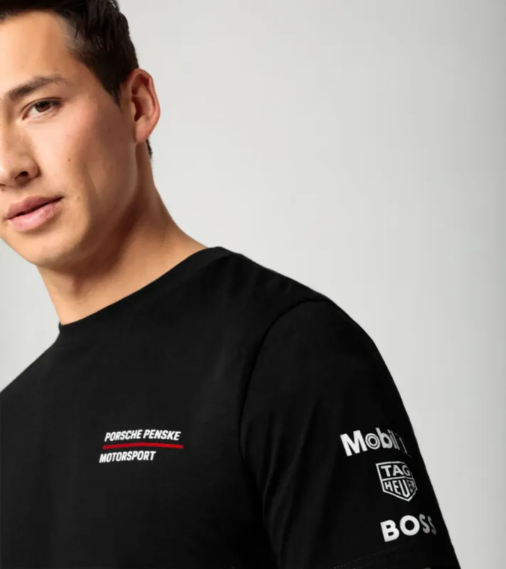 Penske Erkek Tshirt Siyah-3