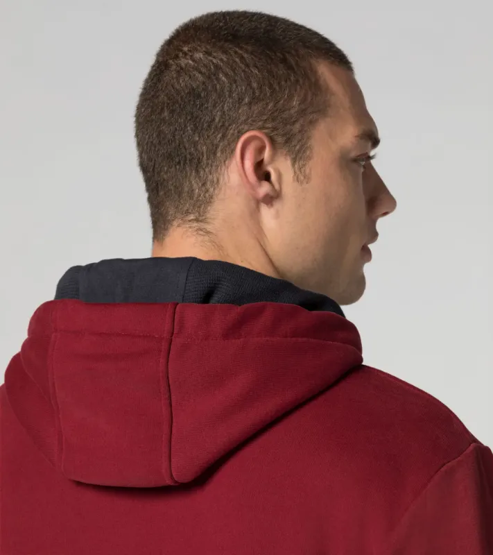 ERKEK BORDO HOODIE-4