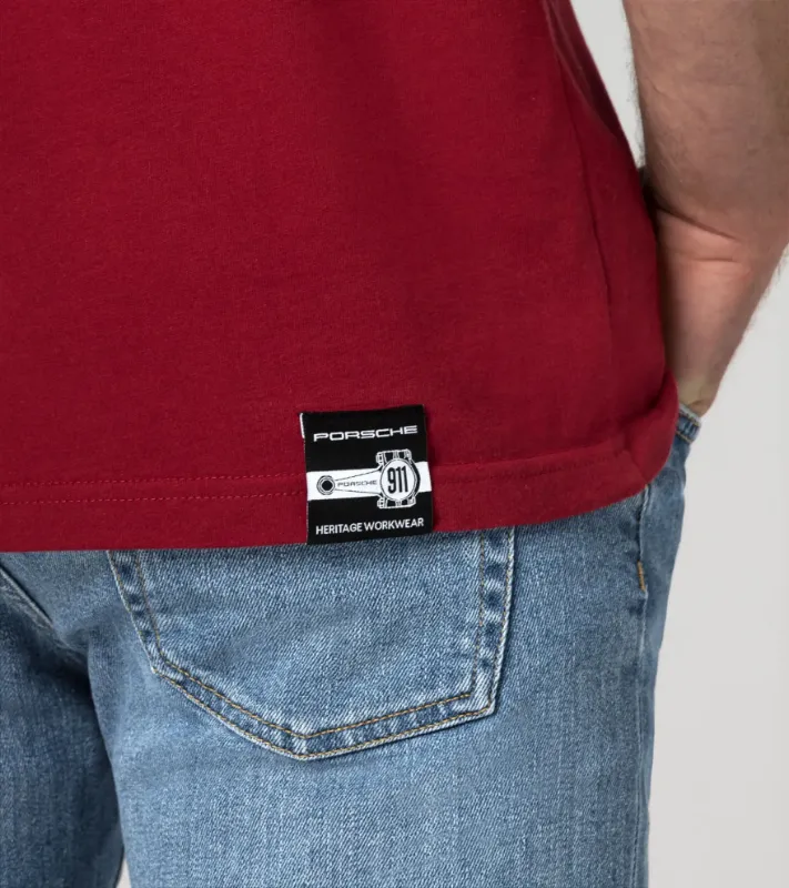 Erkek Bordo Tshirt-3