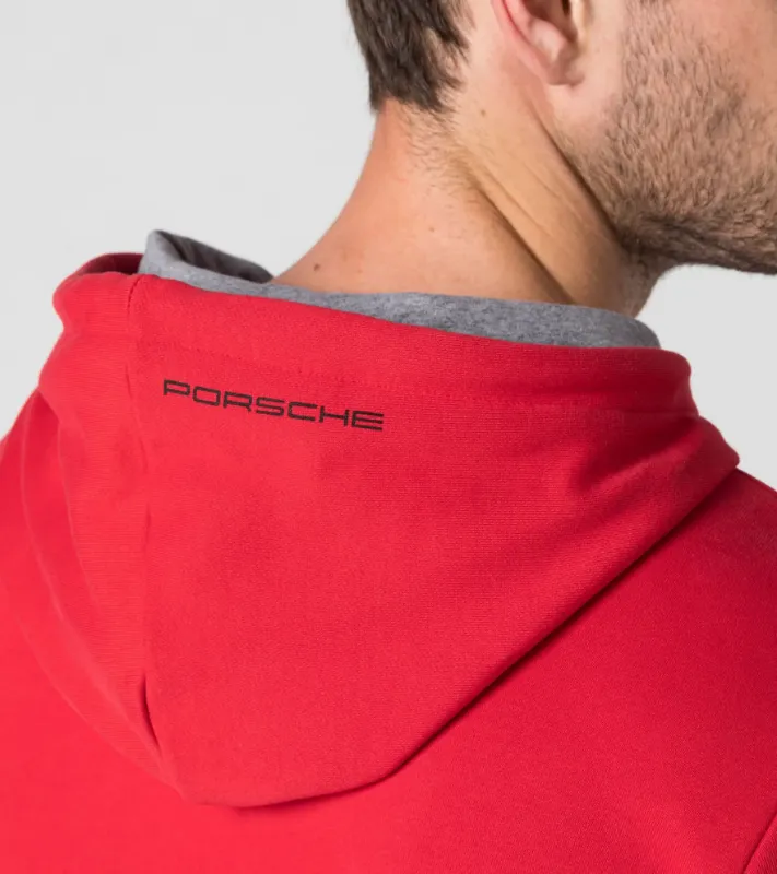 Erkek Kırmızı Hoodie-3